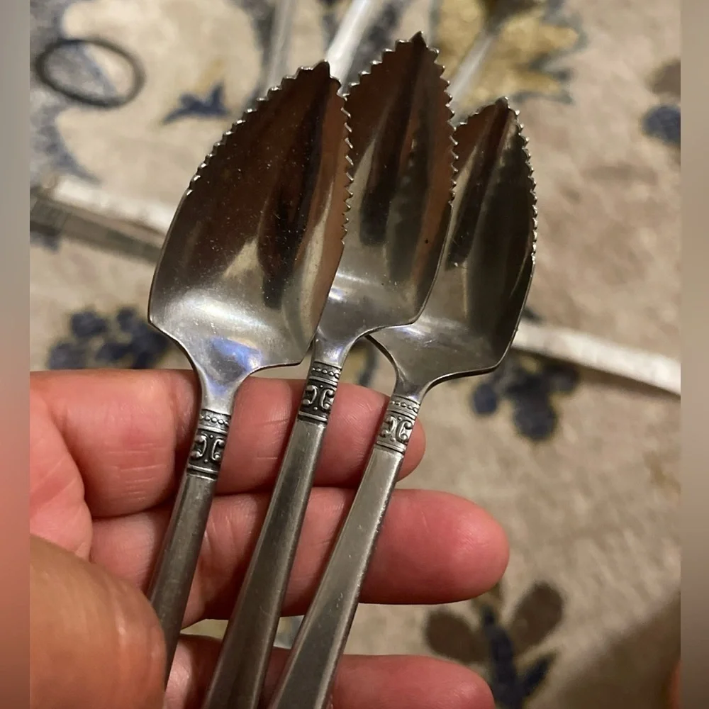 Set of 8 custom design stainless Japan spoons